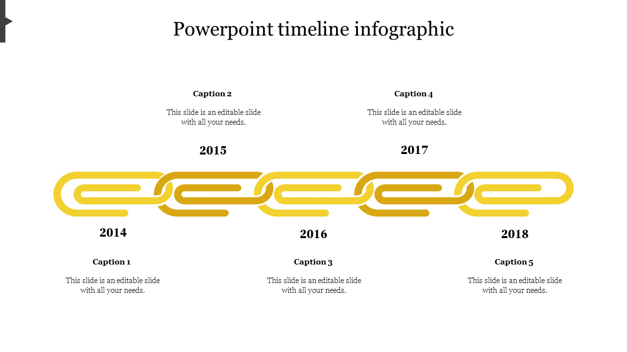 Free - Get our Predesigned PowerPoint Timeline Infographic